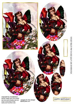 Aint She Sweet Fairy 104 Oval Pyramage