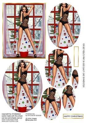 Whats Under Your Tree 55 Oval Pyramage