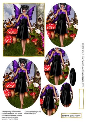 Aint She Sweet Fairy 107 Oval Pyramage