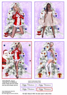 Whats Under Your Tree Christmas Toppers 2