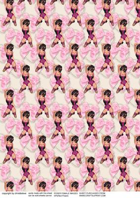 Sexy Lady Background Paper 1