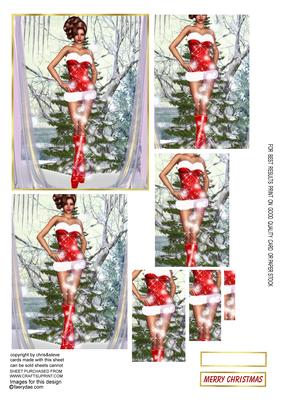 Christmas Magic Oblong Pyramage