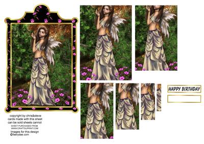 The Wood Fairy Oblong Pyramage