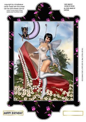 The Fairy and the Red Shoe