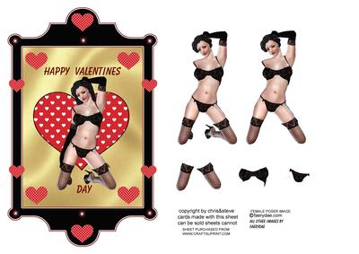 My Sexy Valentine 1 Decoupage
