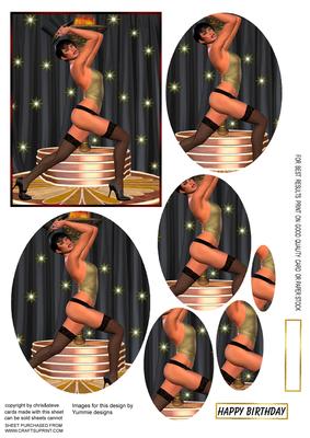 Cabaret Star Oval Pyramage