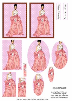 Elegant Lady in Pink 2