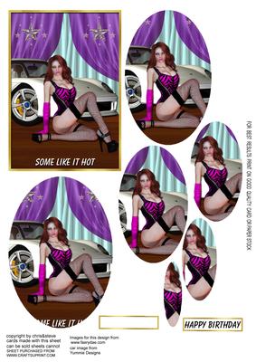 Some Like It Hot 50 Oval Pyramage
