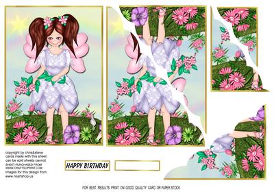 Cute Little Fairy Wavy Edge Side Stacker