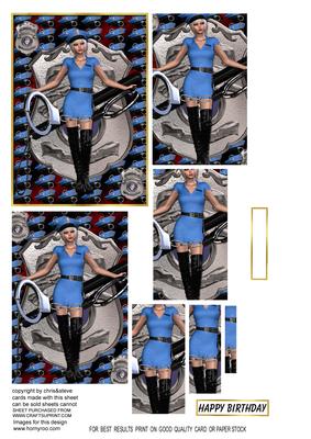 Police Release Me Oblong Pyramage