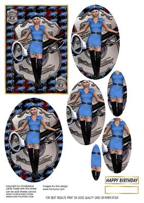 Police Release Me Oval Pyramage
