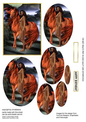 Natures Beauty 2 Oval Pyramage