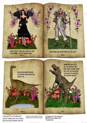 Book of Fairies and Dinosaurs
