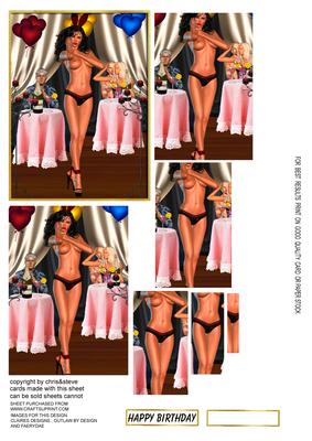 Sex Bunny Babe 2 Oblong Pyramage