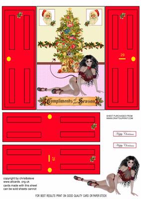 Have a Devil of a Christmas Gate Fold