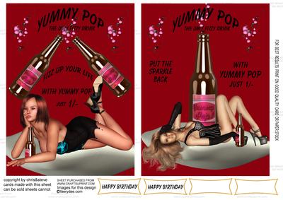 Yummy Pop Drink Posters