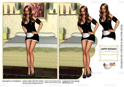 Oo La La La Sexy French Maid