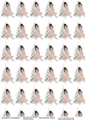 Whats Under Your Tree Backing Paper 1