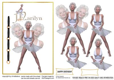 Marilyn Decoupage