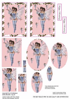 Aint She Sweet 23 Pretty Blue Fairy