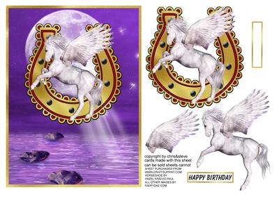 Up and Away Decoupage