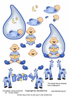 Bundle of Joy Decoupage