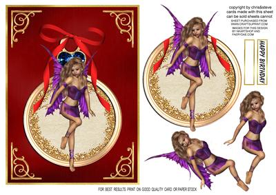 Fairy Fae Decoupage