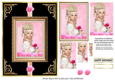Beautiful Rose Pyramage