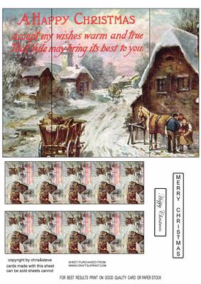 Tis' the Season 3 Christmas Gate Fold