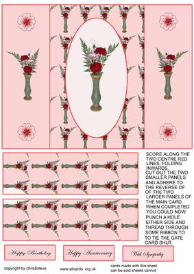 Flowers 4 You Gate Fold Card