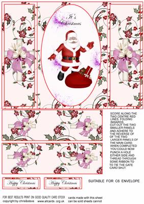It's Christmas Gate Fold Card