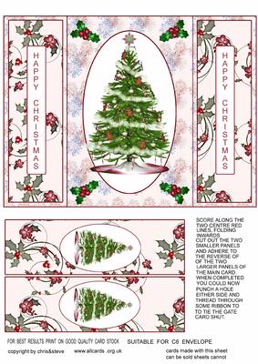 Oh Christmas Tree Gate Fold Card