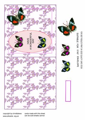 A Wonderful Day Duo Fold Card
