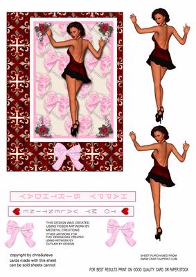 Roxie 4 Be Mine Decoupage
