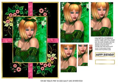 Love Her in Green Pyramage