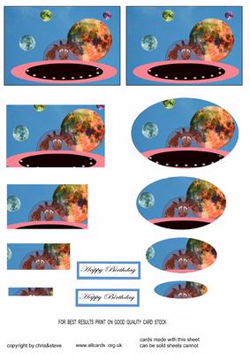 Lost in Space Birthday Pyramid