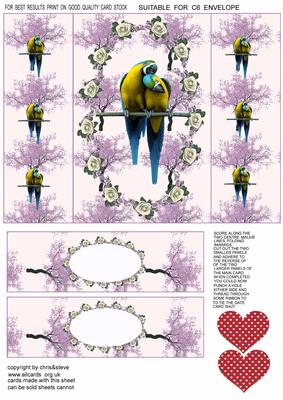 In Love Gate Fold Card