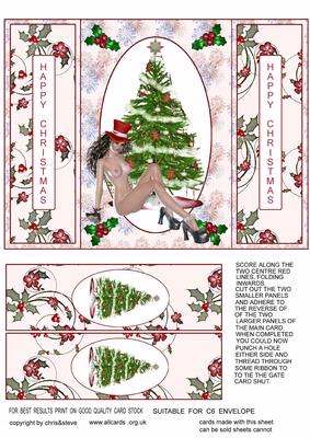 What's Under Your Tree Gate Fold Card