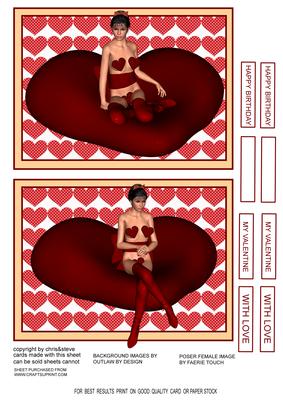 Sexy Valentine Toppers
