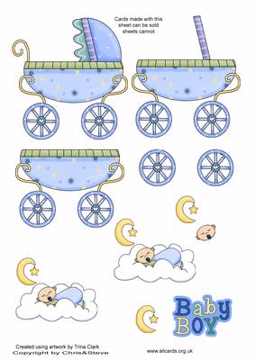 Your Baby Boy Decoupage