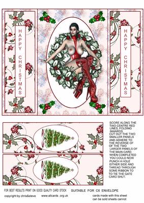 Now That is Christmas Gate Fold Card