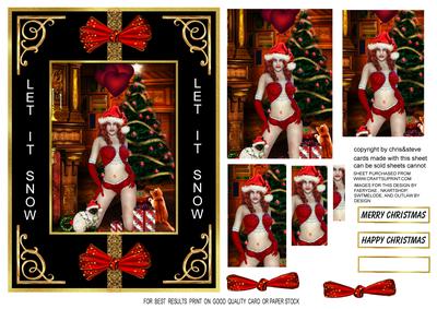 Little Miss Christmas Pyramage