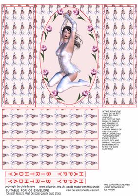 Ooo La La Gate Fold Card