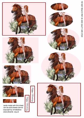 The Rider Birthday Pyramid