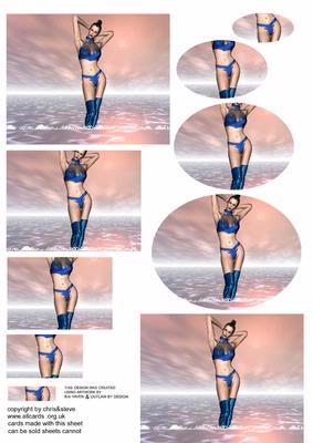 Little Miss Blue Pyramid