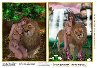 Jungle Friends and Jungle Queen Toppers