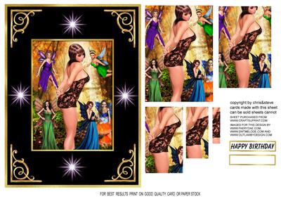Pinup Girl and the Fairies 2 Pyramage