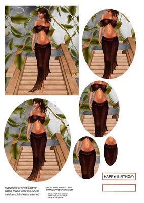Pretty Girl Fantasy Pyramid 2