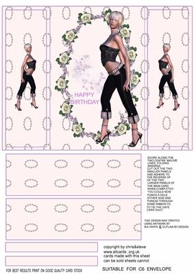 Pennie Laine Gate Fold Card