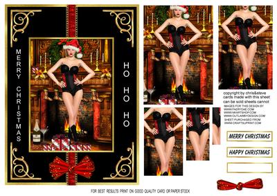 Christmas Girl Pyramage